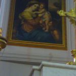 Il quadro di S. Maria delle Grazie della parete absidale