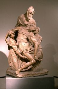 Michelangelo: Pietà Bandini  Firenze, Museo dell'Opera di Santa Maria in Fiore